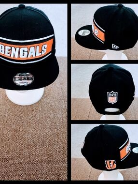 CINCINNATI BENGALS NFL FOOTBALL SNAPBACK HAT.